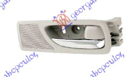 DOOR HANDLE REAR INNER CHROME /GREY