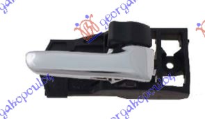 DOOR HANDLE INNER FRONT/REAR CHROME /BLACK
