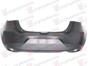 REAR BUMPER (W/FIXED SPOILER) (W/O REFLECTOR HOLES)
