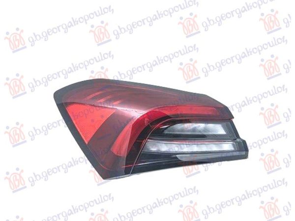 TAIL LAMP OUTER BLACK LED 2019- (E) (MARELLI)