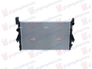 RADIATOR 1.6 CDI +AC (690x418x26) MIDDLE SPILES (NRF)