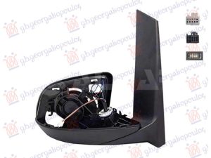 DOOR MIRROR ELECTRICAL HEATED FOLDABLE (ONLY BODY) (W/FOOT LAMP : BLIS) 16 PIN