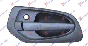 DOOR HANDLE FRONT OUTER  (W/CYLINDER HOLE)