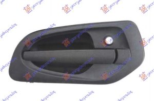 DOOR HANDLE FRONT OUTER  (W/CYLINDER HOLE)