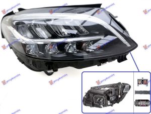 FAR MULTIBEAM LED (BEZ LOGOA) (DEPO) DESNO