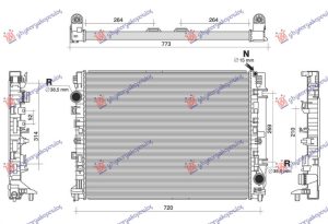 HLADNJAK MOTORA 4.0 BENZIN (MAN/AUTO) (636x529