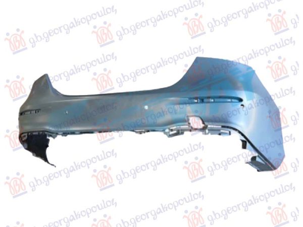 REAR BUMPER PRIMED (W 6 PDC) (AMG-LINE)