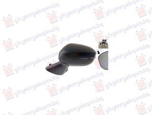 DOOR MIRROR ELECTRICAL HEATED PRIMED (W/SIDE LAMP & BLIS) (7Pin) (A QUALITY) (FLAT GLASS)