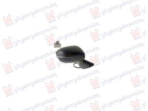 DOOR MIRROR ELECTRICAL HEATED FOLDABLE PRIMED (W/SIDE LAMP) (8Pin) (A QUALITY) (CONVEX GLASS)