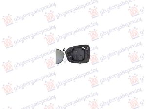 DOOR MIRROR GLASS HEATED (W/BLIS) (CONVEX GLASS)