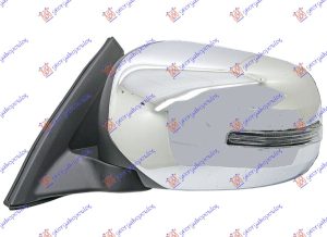 RETROVIZOR ELEKTRICNI HROM (MIGAVAC LED) LEVO