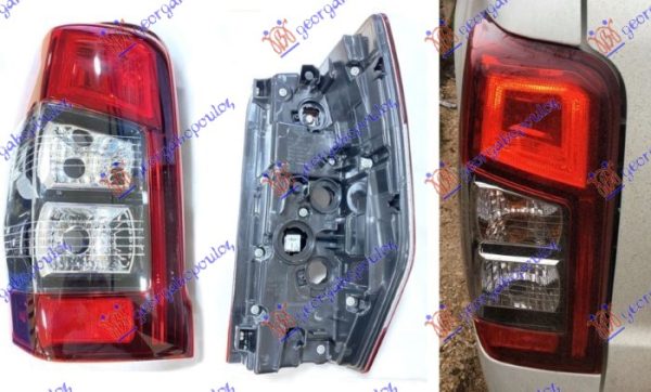 STOP LAMPA (LED2/PY21W/W16W) (LED OBLIK O) (TIP ICHIKOH) (DEPO) LEVO