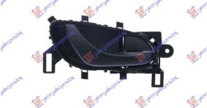 DOOR HANDLE FRONT/REAR INNER BLACK  (W/LOCK)