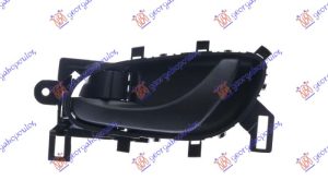 DOOR HANDLE FRONT/REAR INNER BLACK  (W/LOCK)