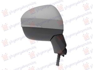 DOOR MIRROR ELECTRICAL HEATED PRIMED (W/SIDE LAMP : BLIS) (9 PIN) (CONVEX GLASS)