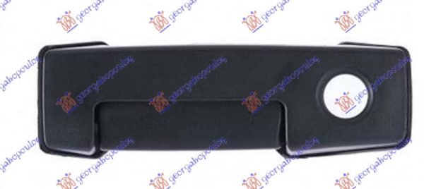 SLIDING DOOR HANDLE OUTER (W/KEY HOLE)