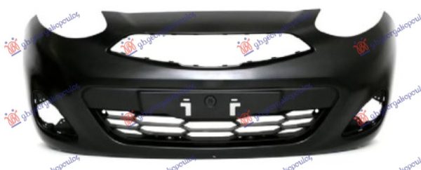 FRONT BUMPER (W/MOULDIG HOLES)