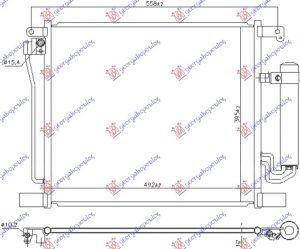 CONDENSER 1.2 DIG-T-1.6 DIG-T PETROL (492x395) (KOYO)