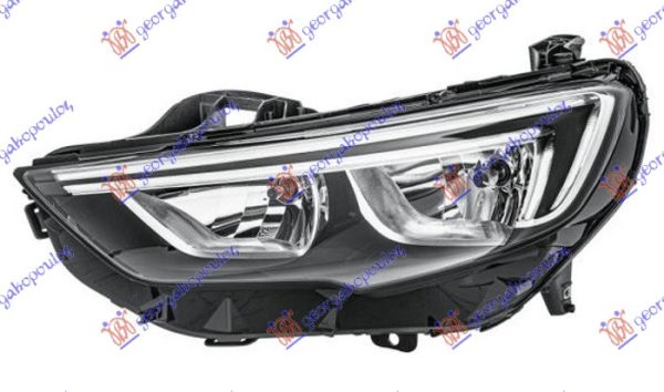 FAR ELEKTRICNI HROM (H7/H7) LED DNEVNIM SVETLOM (MARELLI) LEVO