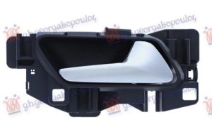 DOOR HANDLE FRONT INNER CHROME /BLACK