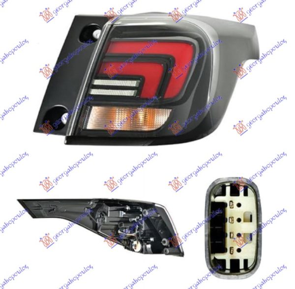 STOP LAMPA SPOLJASNJA CELA LED (HELLA) DESNO
