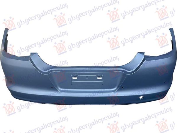 REAR BUMPER PRIMED (W/4 PDC) -2013