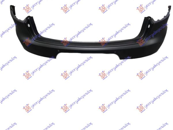 REAR BUMPER PRIMED (W/4 PDC & CAMERA)