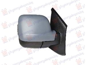 DOOR MIRROR ELECTRICAL HEATED PRIMED (W/SIDE LAMP & SENSOR) (9 PIN) (ASPHERICAL GLASS)