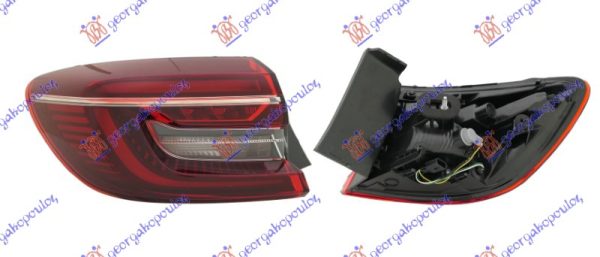 STOP LAMPA SPOLJASNJA LED (MIDDLE VERSION) (LED OBLIKA C) (DEPO) LEVO