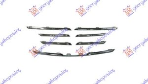 LAJSNA PVC MASKE HROM (SET 7 KOM)