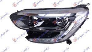 FAR ELEKTRICNI (H7/H7) HROM SA LED DNEVNIM SVETLOM 2021- (TURSKA) LEVO