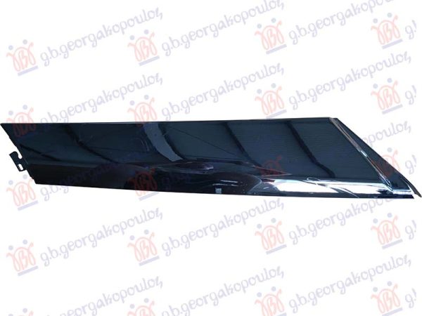 FRONT PILLAR MOULDING PAINTED BLACK