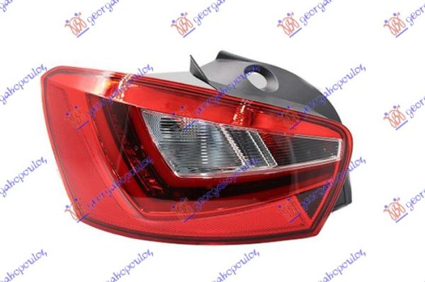 STOP LAMPA 5 VRATA (LED) (CRNO KUCISTE) LEVO