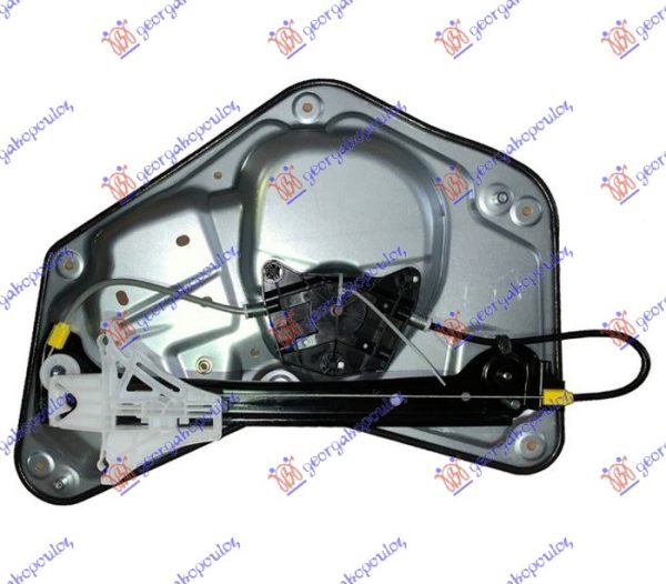 REAR WINDOW REGULATOR ELECTRICAL (W/O MOTOR) (W/PANEL)