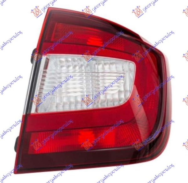 TAIL LAMP SMOKE (L/B) (HELLA)