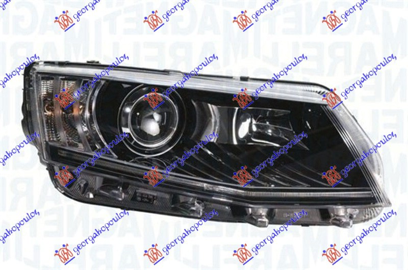 FAR Bi-XENON AFS SA LED DNEVNIM SVETLOM (MARELLI) DESNO