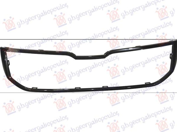 OKVIR PVC MASKE CRNI