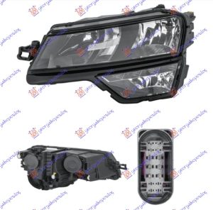 FAR ELEKTRICNI (H7) SA LED DNEVNIM SVETLOM (HELLA) LEVO