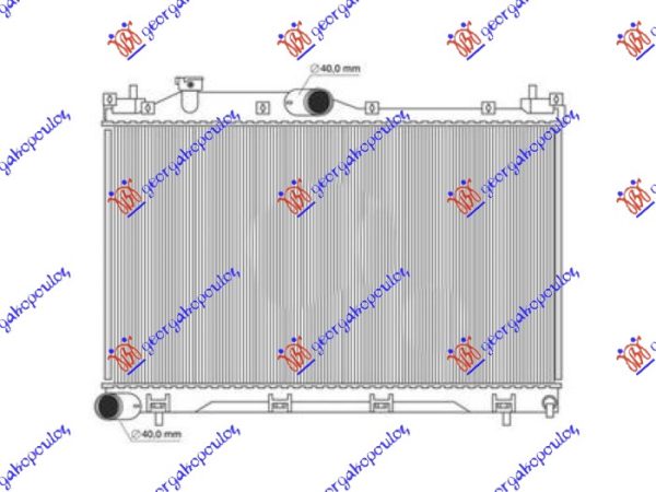 RADIATOR 2.5 PETROL MANUAL (686x390) (KOYO)
