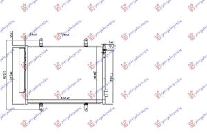 CONDENSER 1.0 PETROL (488x353x12) (KOYO)