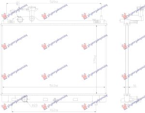 HLADNJAK MOTORA 1.2 BENZIN (400x540)
