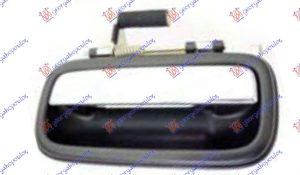 DOOR HANDLE FRONT INNER CHROME /BLACK