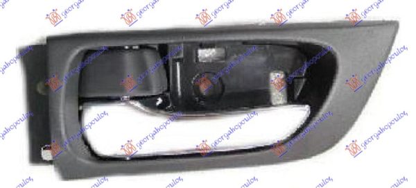 DOOR HANDLE FRONT/REAR INNER CHROME /GREY
