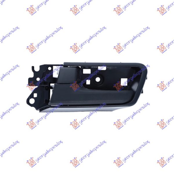 DOOR HANDLE FRONT/REAR INNER BLACK