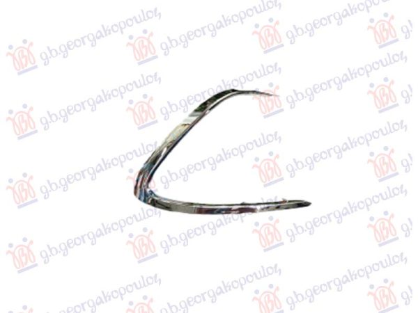 FRONT BUMPER GRILLE MOULDING CHROME