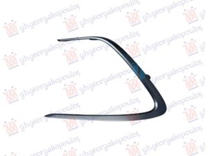 FRONT BUMPER GRILLE MOULDING SILVER