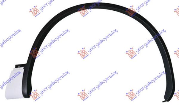 RUB PLASTICNI PREDNJEG BLATOBRANA (R-LINE) DESNO