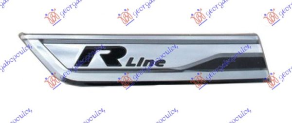 DOOR MOULDING FRONT CHROME (R-LINE) -2023 LEVO