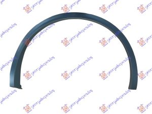 RUB PLASTICNI ZADNJEG BLATOBRANA (R-LINE) LEVO