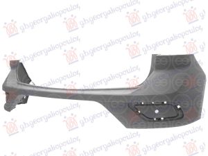 REAR BUMPER UPPER PRIMED (W/2 PDC) (A QUALITY)